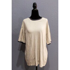 Levi's Vintage Silvertab Taupe and Gray T-Shirt, Size XL